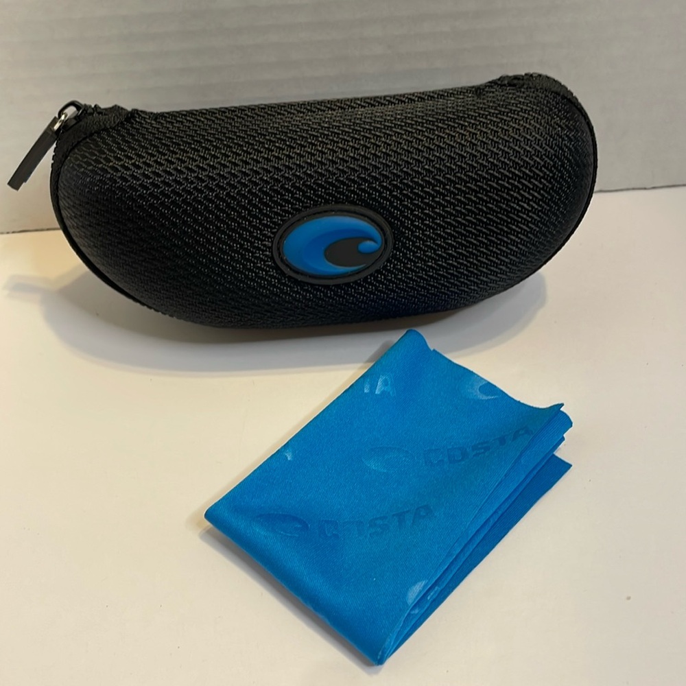 Costa Del Mar Men’s Zipper Sunglasses Case With Cloth